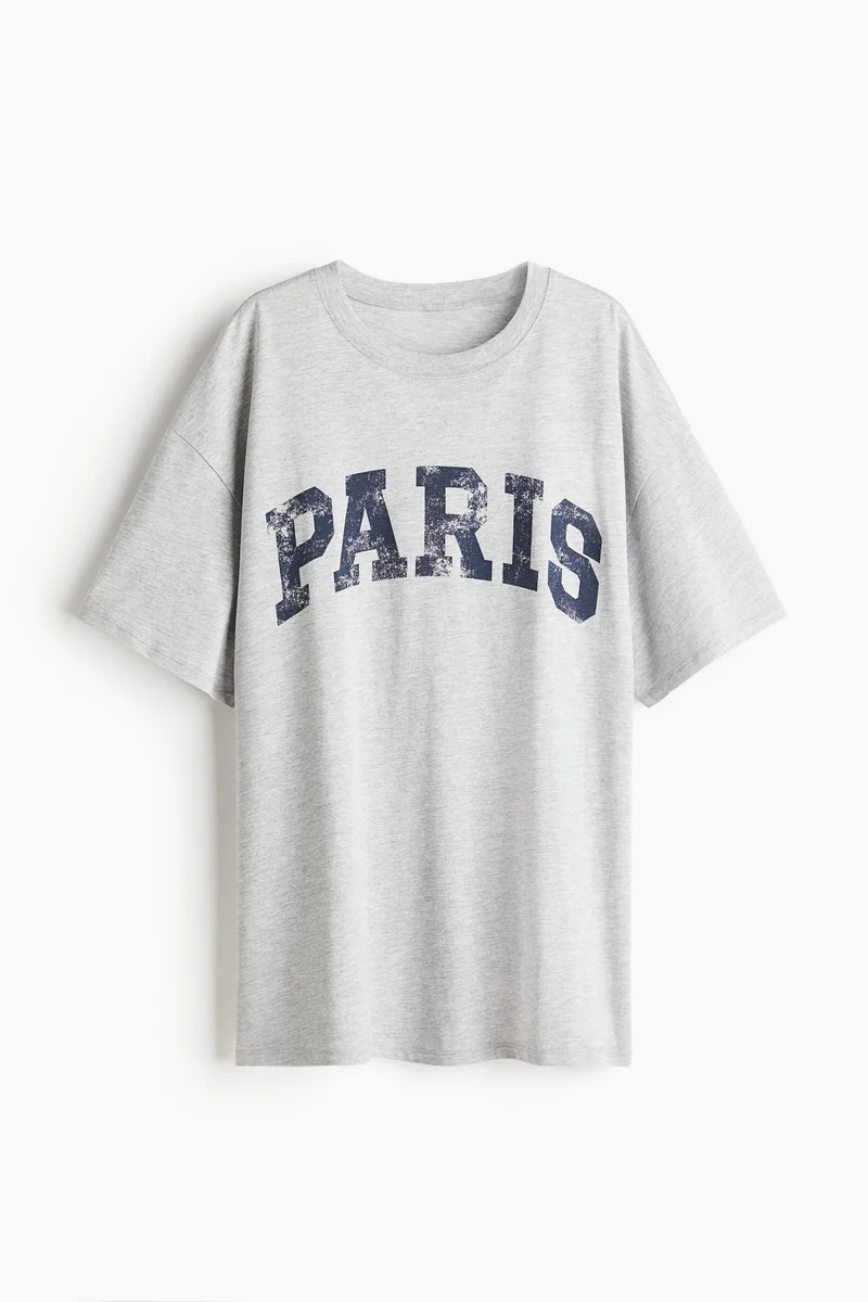 H&M Oversized printed T-shirt