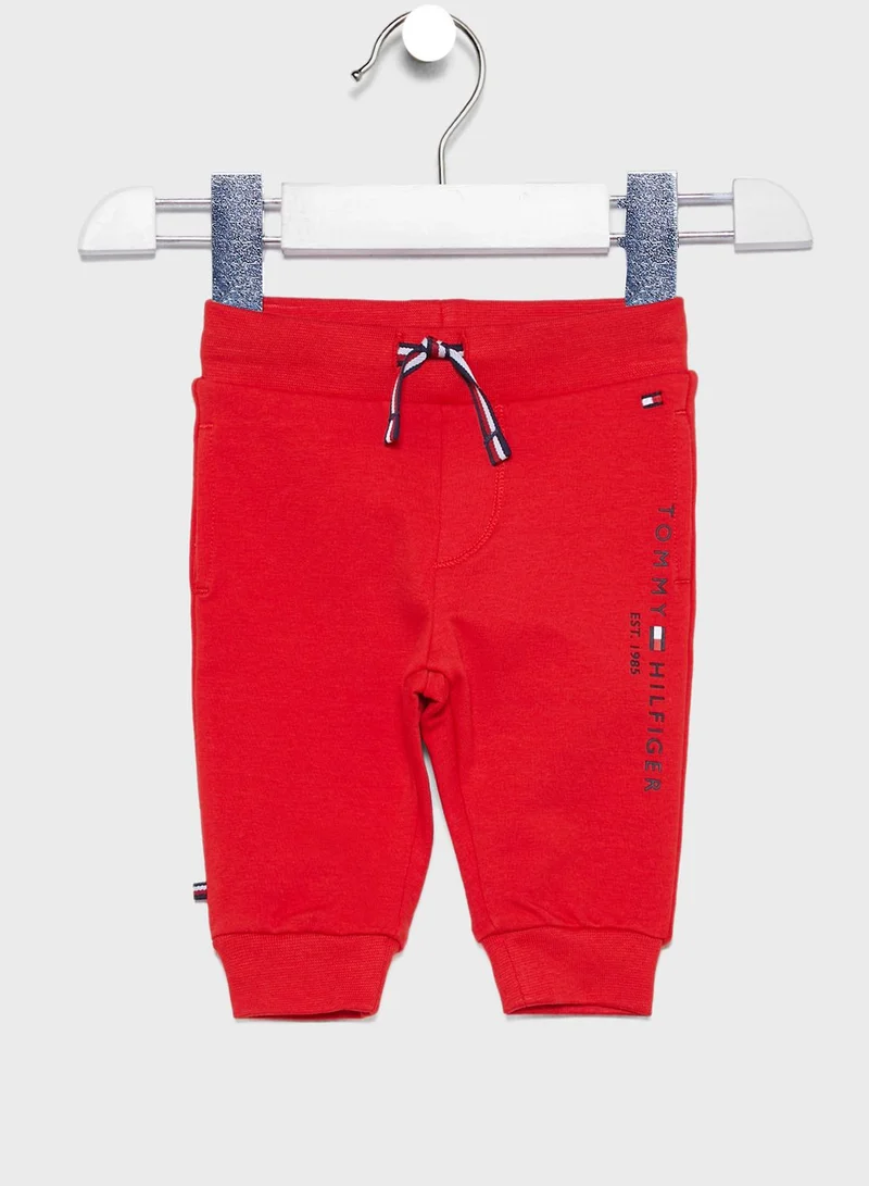 TOMMY HILFIGER Infant Logo Cuffed Sweatpants