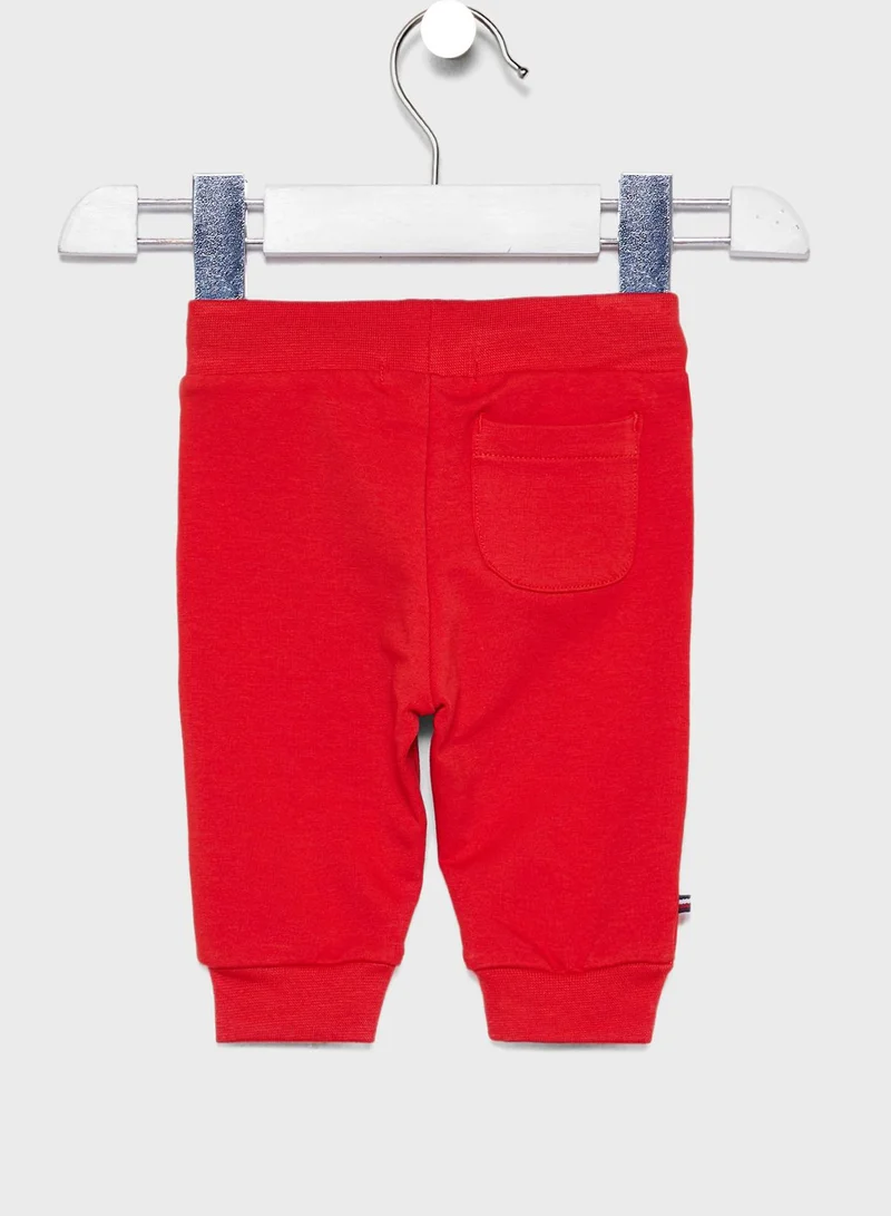 TOMMY HILFIGER Infant Logo Cuffed Sweatpants
