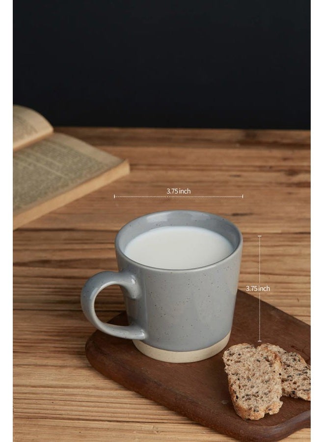 Famiware Saturn 4 Pieces Coffee Mug, 12 oz Tea Mug, Catering Mugs with Handle for Coffee, Tea, Cocoa, Milk, Multi-color - Image 3