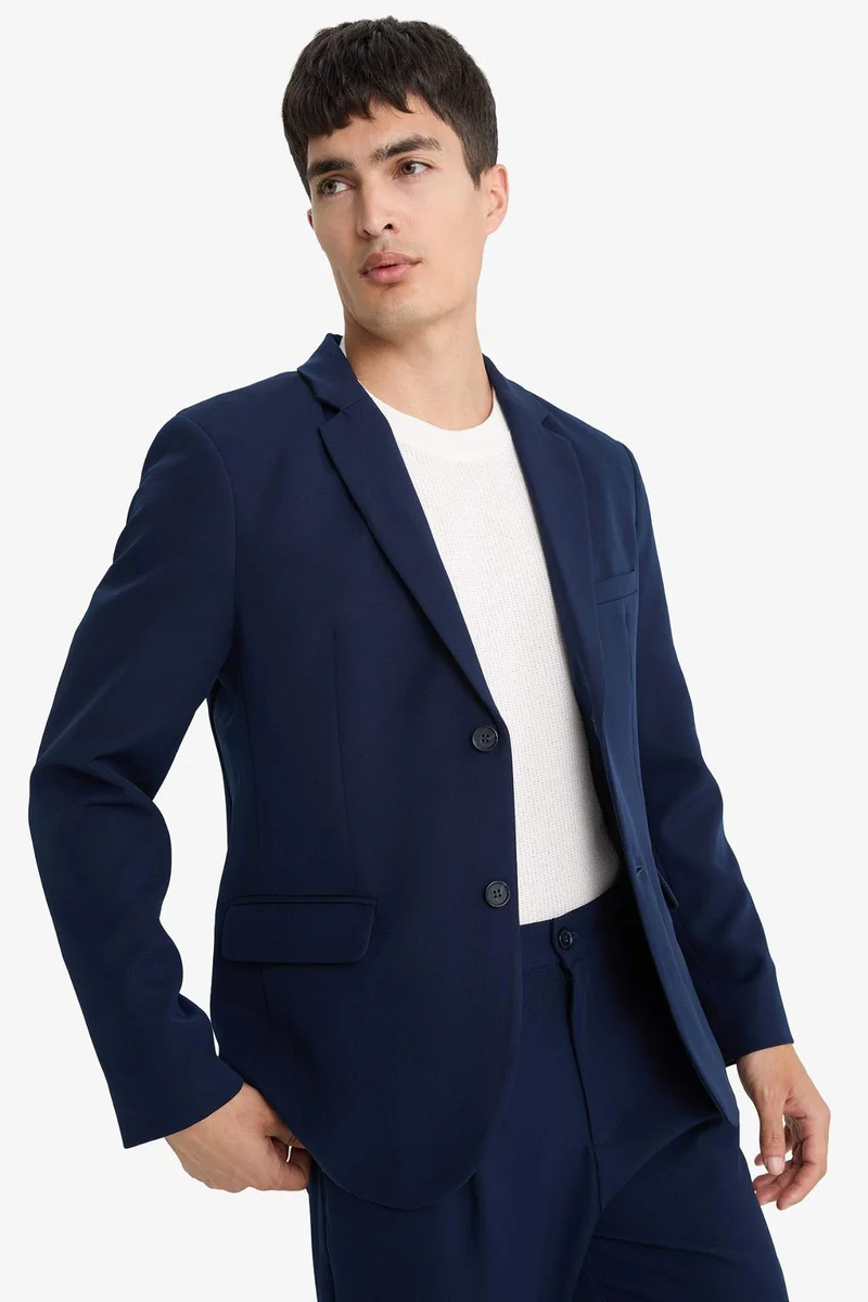 Defacto  Slim Fit Blazer for Men | Best Price UAE