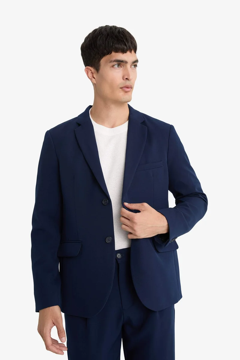 Defacto  Slim Fit Blazer for Men | Best Price UAE