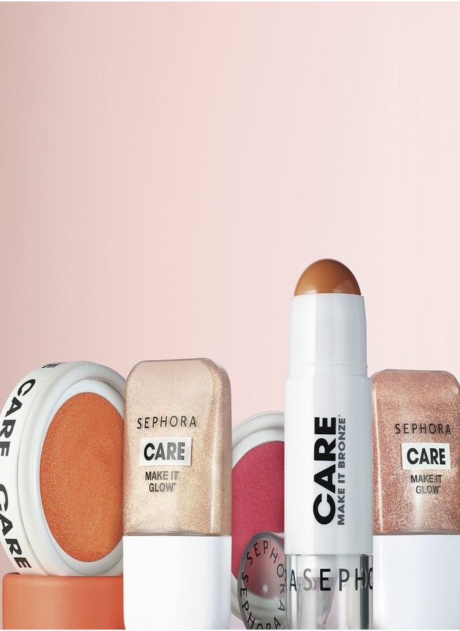 سيفورا - مجموعة سيفورا - هايلايتر سائل Make It Glow - لون 03 Sunset shine - تركيبة خفيفة الوزن وقابلة للبناء والمزج للحصول على لمسة نهائية مشرقة وندية - 10 مل - Image 1