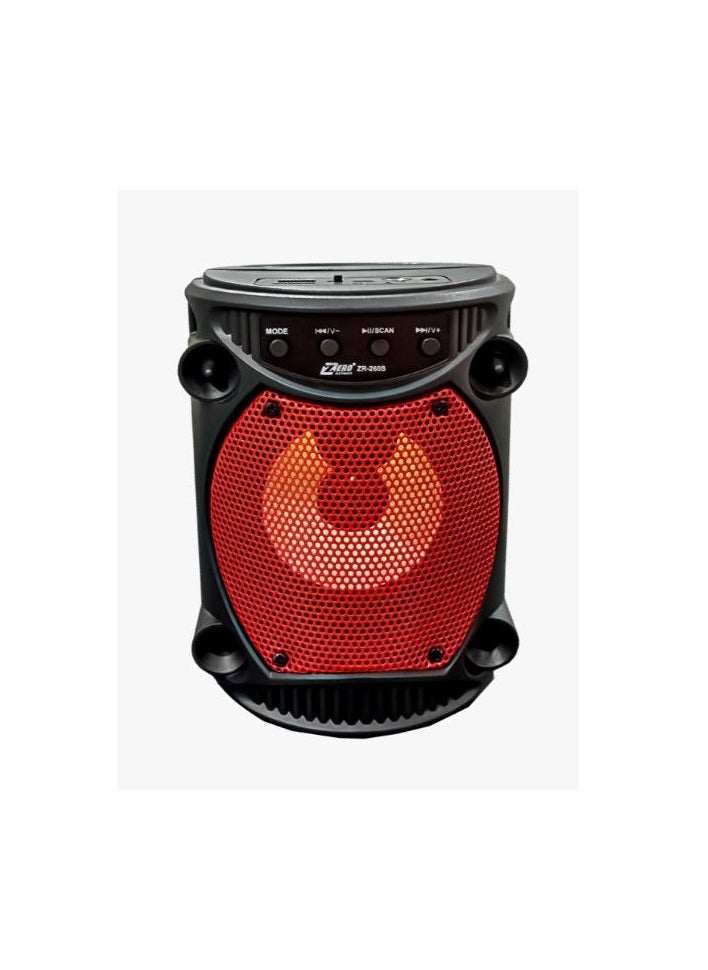 Zero - ZR-260S Bluetooth speaker supports memory card, Bluetooth, USB flash, and supports microphone output - Image 1