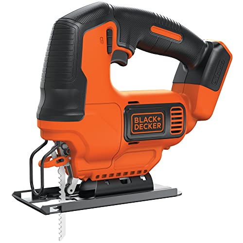 BLACK+DECKER 20V MAX* POWERCONNECT Cordless Jig Saw, Jigsaw Tool Only (BDCJS20B) - Image 1