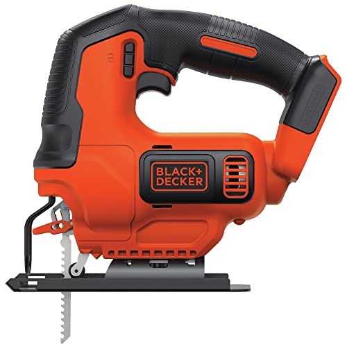 BLACK+DECKER 20V MAX* POWERCONNECT Cordless Jig Saw, Jigsaw Tool Only (BDCJS20B) - Image 2
