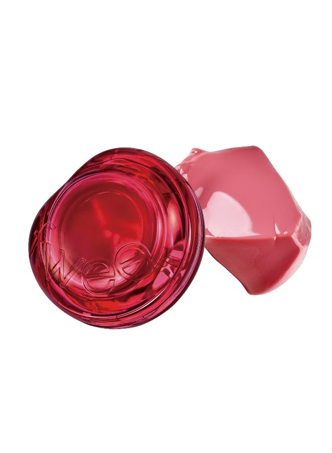 fwee وعاء جيلي لامع للشفاه والخدود - مانجو هادئ - Image 1