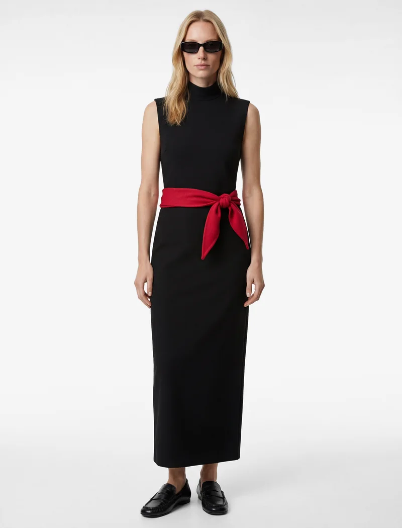 كوتون Sleeveless Midi Dress