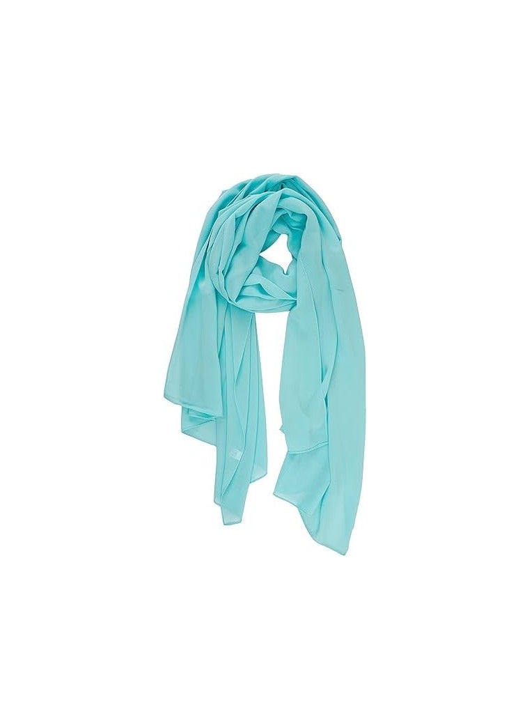 chiffon scarf Plain and soft, 160*50  - Image 2