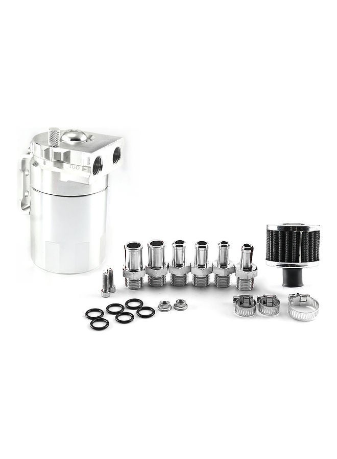 MUNTAQI Oil Catch Can Tank With Breather Tank Reservoir Filter - Image 3
