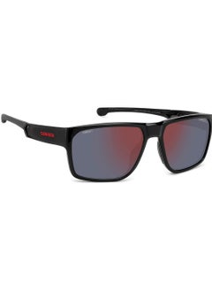 Carrera Men's Polarized Rectangular Sunglasses - Carduc 029/S Black Millimeter - Lens Size: 59 Mm  - Image 2