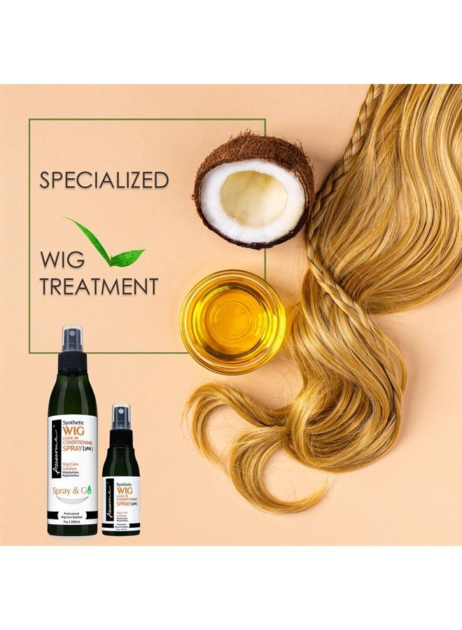 Awesome Synthetic Wig Shampoo, pH6, Detangle and Anti-Frizz, Adds Body & Volume, Hydrates & Moisturizes, Promotes Silkiness & Shine, Easy Combing, Contains Coconut Oil,7 fl oz - Image 5