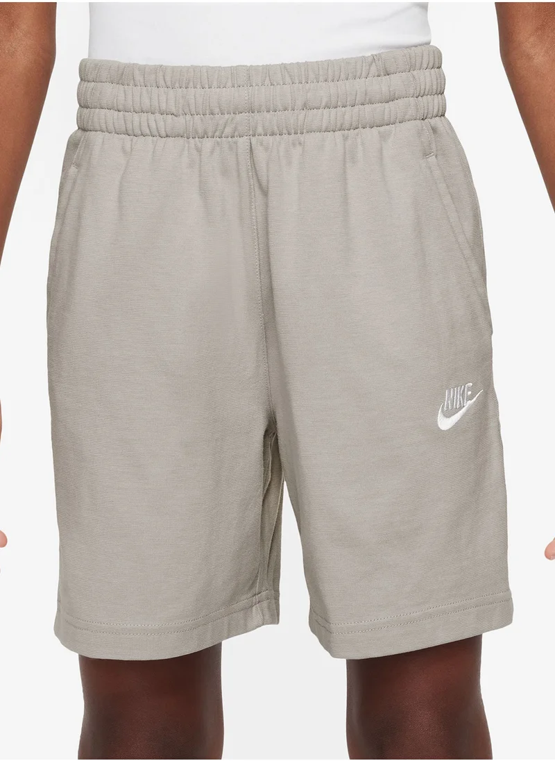 نايكي Youth 6" Nsw Club Knitted Shorts