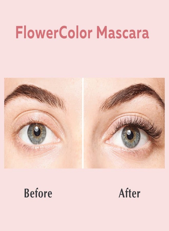 Ecco Bella FlowerColor Organic Mascara - Ideal for Sensitive Eyes - All Natural, Vegan & Waterproof - Clean Brown Mascara, Long-Lasting, Smudge-Free & Gluten-Free for Beautiful Lashes - Image 3