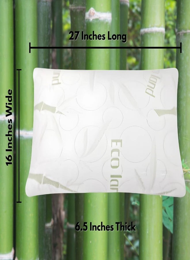eConsumersUSA - Shredded Memory Foam Pillow for Sleeping - Medium Firm Support for Neck, Back & Shoulders - Perfect for Side Sleepers, Pregnancy, Dorms & Travel - USA Made Quality - Image 4