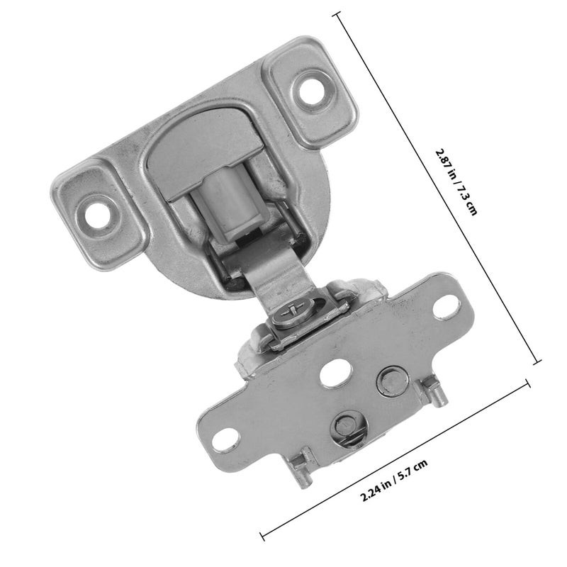 Zinc Alloy Concealed Soft Closing Cabinet Hinges For Kitchen Cabinets Wardrobe Doors - Image 3