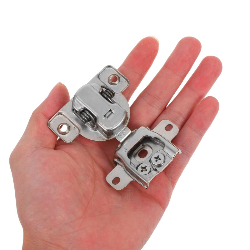 Zinc Alloy Concealed Soft Closing Cabinet Hinges For Kitchen Cabinets Wardrobe Doors - Image 4