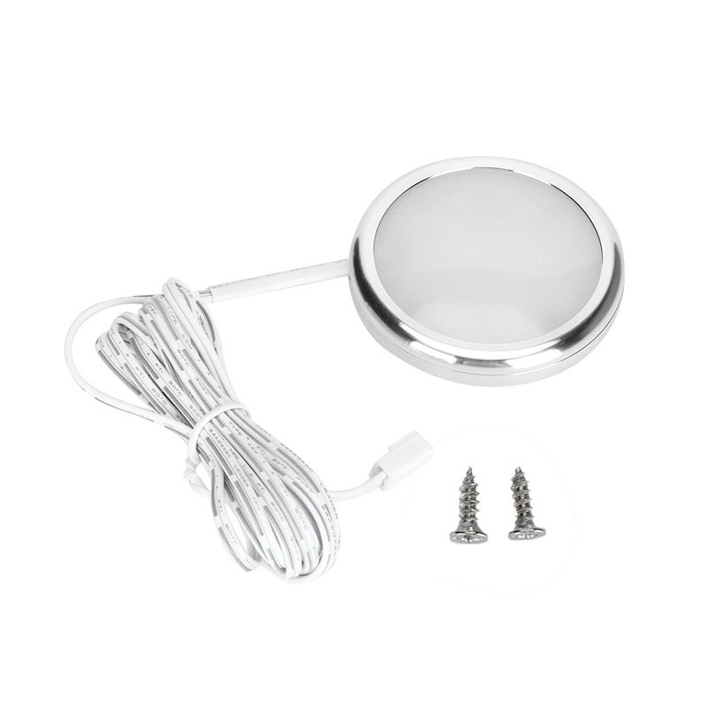 DC12V LED Under Cabinet Light Ultra thin Counter Wardrobe Lamp for Home Hotel Caravan(Warm) - Image 1