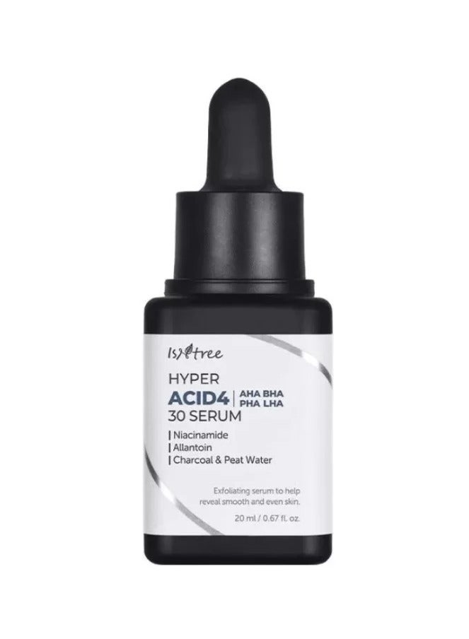 IsNtree سيروم ISNTREE Hyper Acid AHA BHA PHA LAH 30 | مقشر كيميائي لطيف | سيروم قابل للغسل | العناية بالبشرة على الطريقة الكورية - Image 1