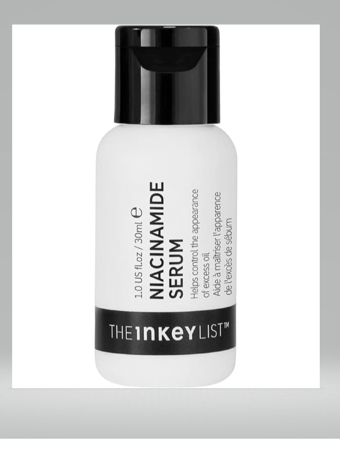 The INKEY List 10% Niacinamide Serum, Lightweight Oil Control Serum Helps with Blemishes and Appearance of Redness, Hydrating 1% Hyaluronic Acid 30ml, 1 fl oz