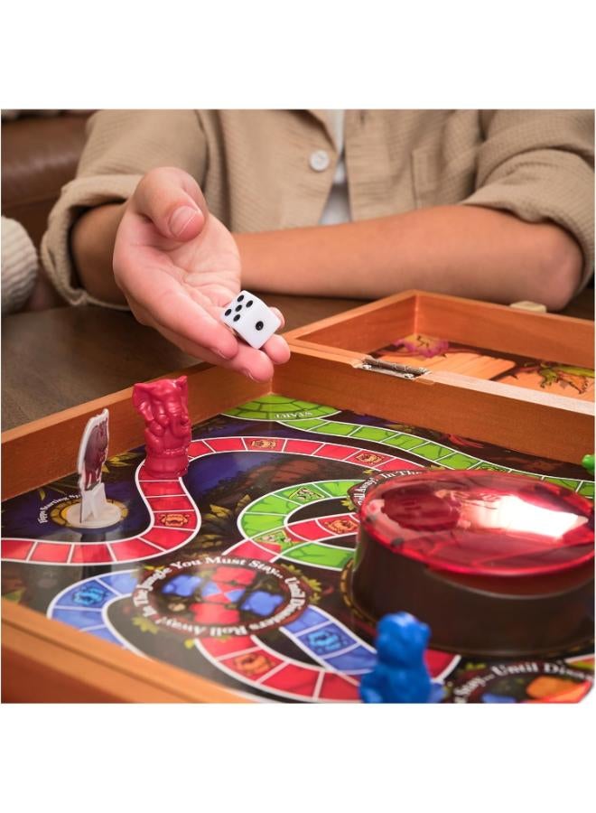 Spin Master Games Jumanji The Game Real Wooden Box Edition of The Classic Adventure Board Game for K boy toys, girl toys, birthday gift, Christmas gift, growth, fun, for kids. - Image 3