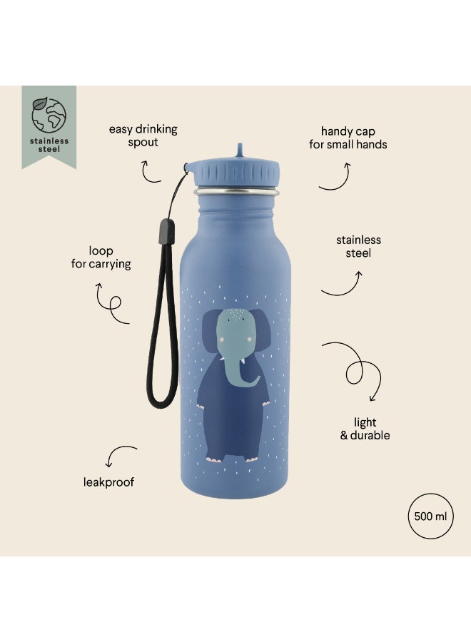 Trixie Stainless Steel Water Bottle - 500ml - Mrs. Elephant - Image 4