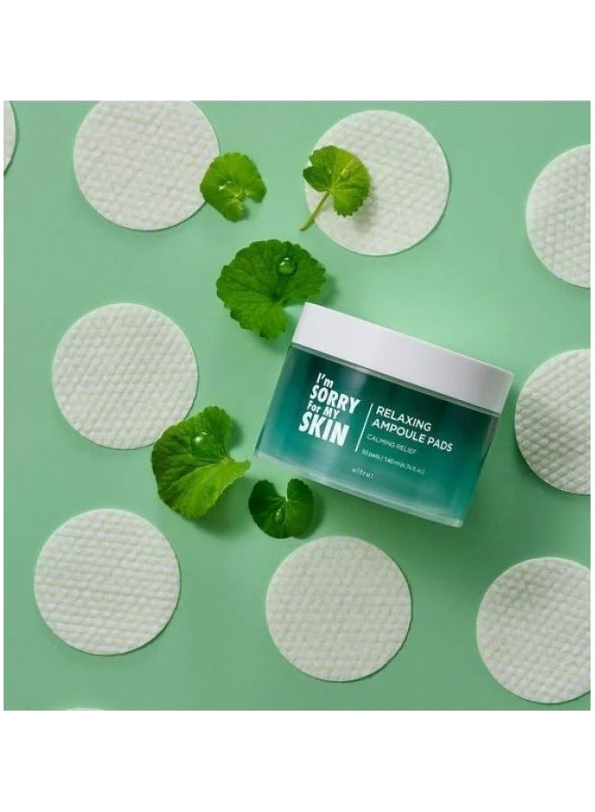 I'm SORRY For MY SKIN pack of 2 Relaxing Ampoule Pads - Image 2