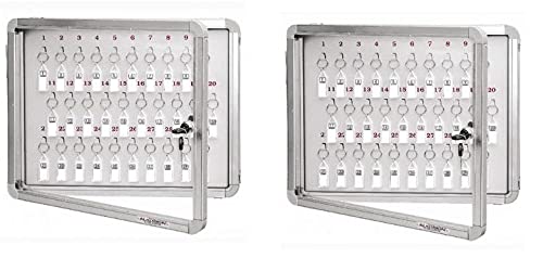 ALKOSIGN ALKOSIGN Standard Acrylic Cover Key Cabinets 30 Key Pack of 2  - Image 1
