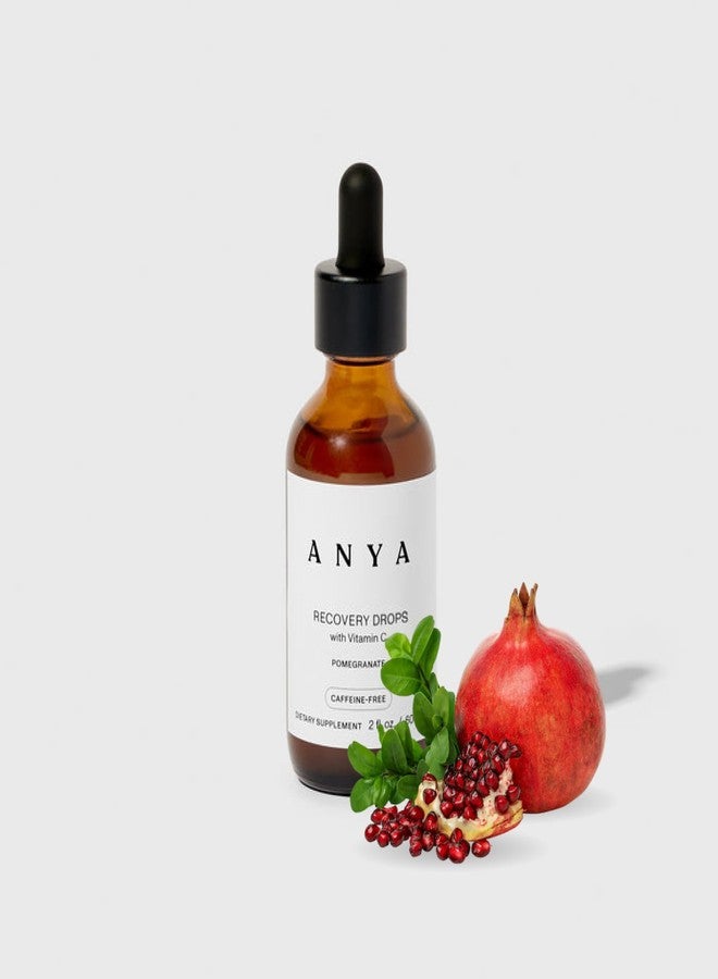 ANYA قطرات أنيا لما بعد الولادة - قطرات التعافي (60 مل، 30 جرعة)، فيتامين سي سائل للبالغين، مضاد للأكسدة، آمن أثناء الرضاعة الطبيعية، غير معدل وراثيًا، خالٍ من الغلوتين - Image 1