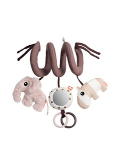 done by deer Deer Friends Activity Spiral Powder - Entertaining Toy With Rattles, Teething Rings, And Mirror For Developing Senses In Cots, Car Seats, And Prams  - Image 1