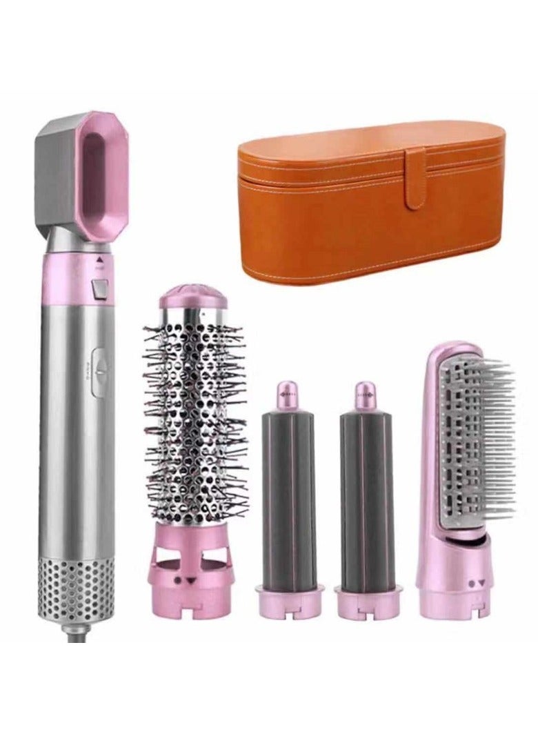 general 5-in-1 Autowrap Airstyler Auto Wrap Curler Hair Dryer with Attachment Hot Air Comb Automatic Curling Iron Multi Functional Roll Straight Dual-use