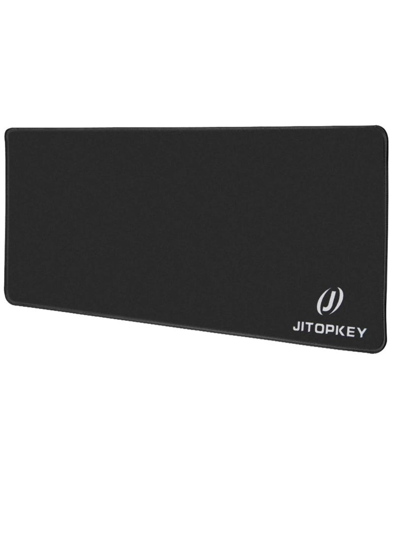 JITOPKEY - Large Gaming Mouse Pad 800x300x3MM with Superior Micro-Weave Cloth, Extended Desk Mousepad with Stitched Edges, Non-Slip Base, Water Resist Keyboard Pad for Gamer, Office & Home - Image 1