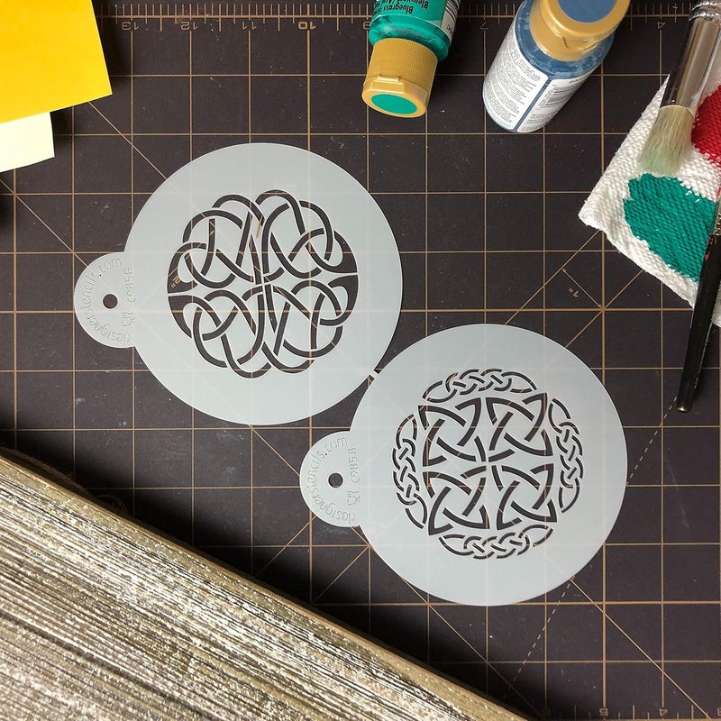 Designer Stencils Celtic Medallions Cookie Stencil Set C985 by Designer Stencils - Image 4