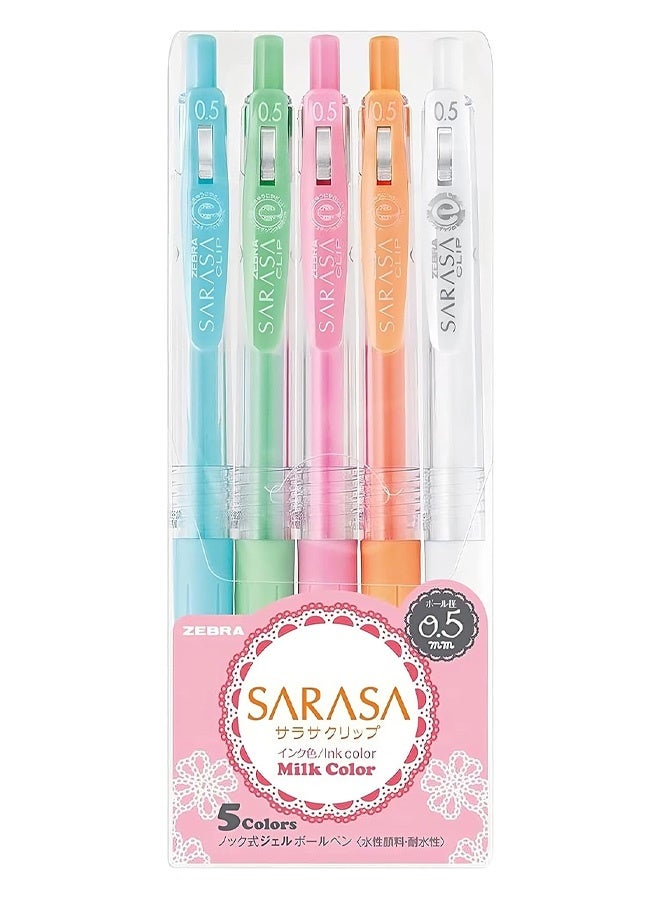 Sarasa مجموعتان من 5 أقلام جل مكونه من 5 ألوان - Image 2