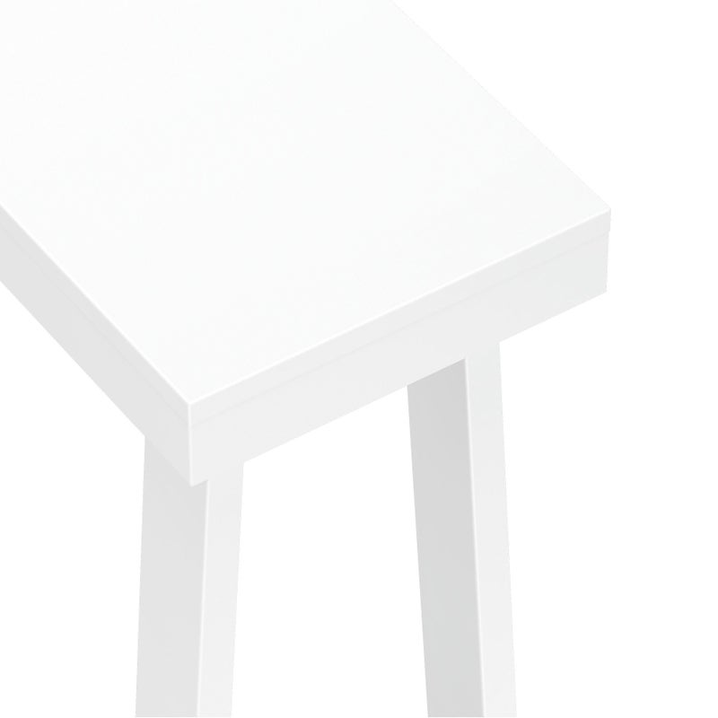 Plank+Beam Classic 46 Inch Console Table, Solid Pine Wood Entryway Table, Narrow Sofa Table for Hallway or Living Room, White - Image 4