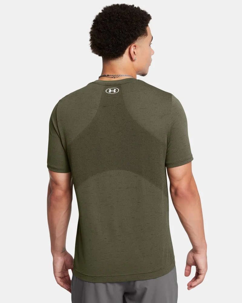 Under Armour Green Men's Vanish Seamless Training T-Shirt for Men | Best Price UAE