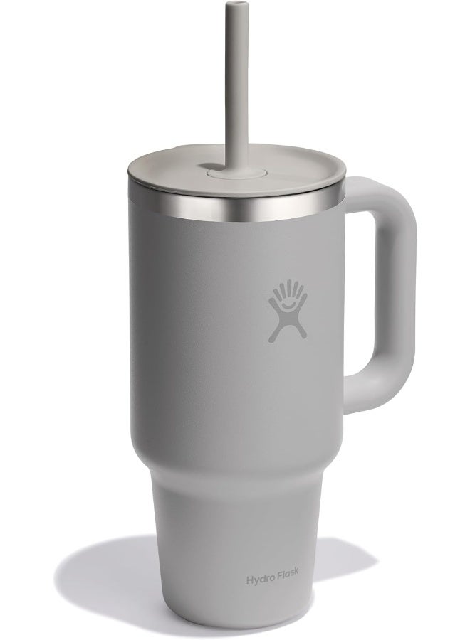Hydro Flask هيدرو فلاسک 32 أونصة كوب سفر شامل - رمادي - Image 3