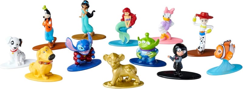 JADA Toys Disney Mystery Figure (Blind Pack) - 1 Surprise Collectible, Nano Metal Figure (4 cm) for Children and Fans from 3 Years, Series 2, Black - Image 3