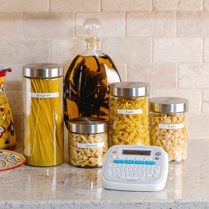 brother P-Touch Home Personal Label Maker - PT-D202,Grey - Image 2