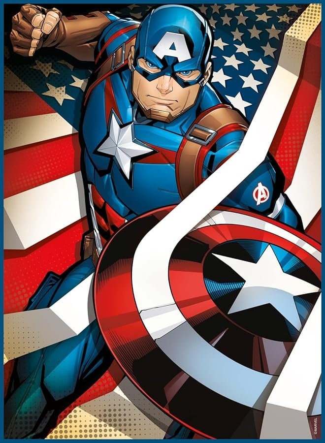 Buffalo Games  Marvel  Captain America The First Avenger  100 Piece Jigsaw Puzzle for Families Challenging Puzzle Perfect for Game Nights  Finished Puzzle Size is 1500 x 1100 - Image 5