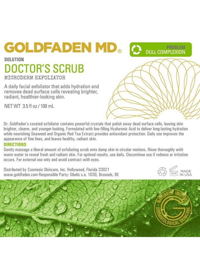 Goldfaden MD Doctors Scrub Microdermabrasion for Face, 1.7 Fl Oz  - Image 5