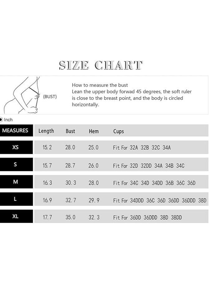 Women's Tank Top Padded Sports Bra Running Workout Yoga Crop Top - Image 4