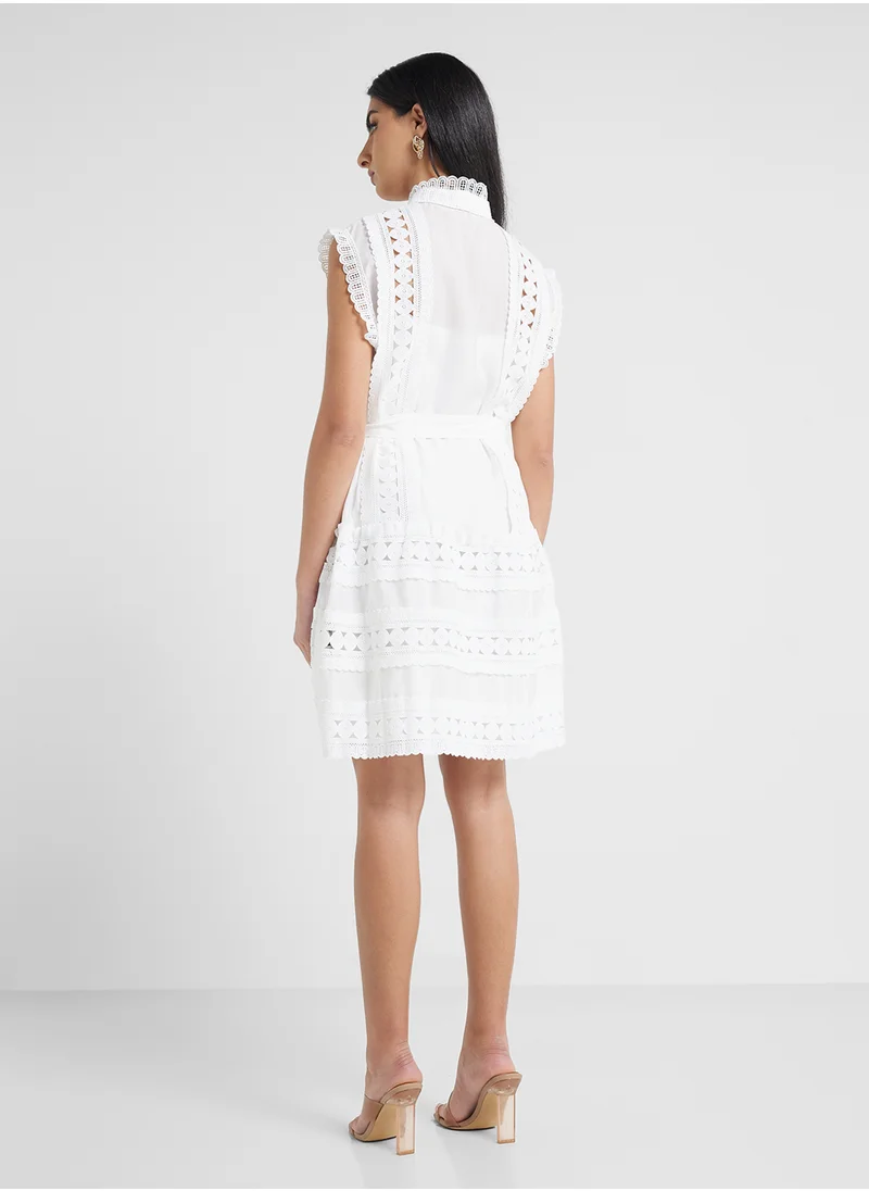 Jovonna London Nuage Dress-White