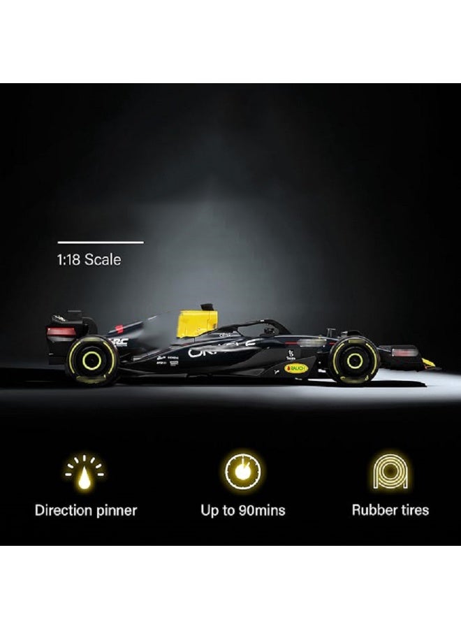 1:18 Racing Car Model , Electric Remote Control Toy Vehicle With Decals , Model Car Gift For Boys And Girls Black 31.2 cm*11.2 cm*6.9 cm - Image 3