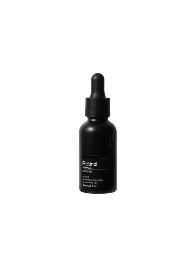 THE POTIONS Retinol Serum 30ml - Vitamin A, Anti-aging, Pore refining - Product of Korea - Image 1