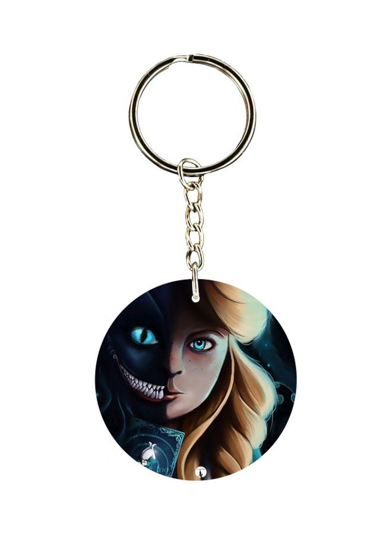 RKN Anime Character Printed Keychain