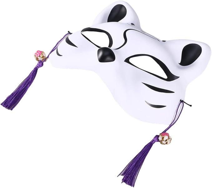Multi Color Fox Cat Animal Face Mask For Party Masquerade Costume - Image 1
