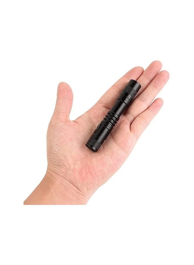 Ultra Slim Portable 900LM Mini LED Flashlight Belt Clip Pen Light Tactical Torch 9 cm (1 Pack)  - Image 1