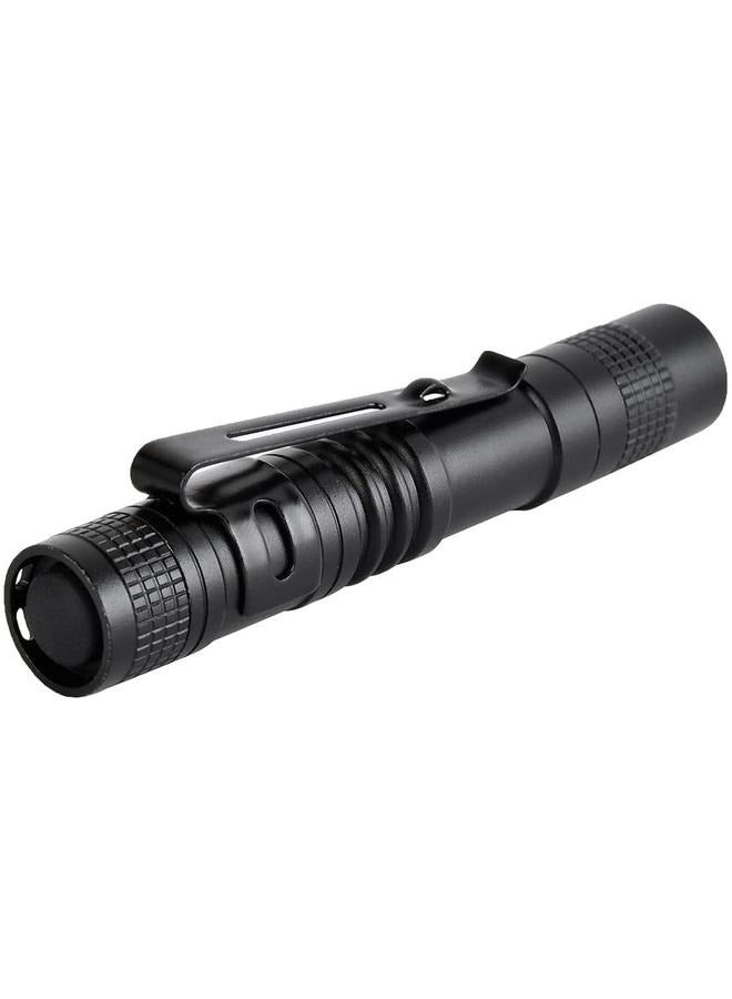 Ultra Slim Portable 900LM Mini LED Flashlight Belt Clip Pen Light Tactical Torch 9 cm (1 Pack)  - Image 5