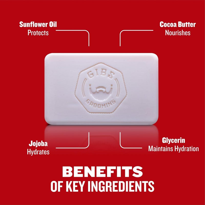 GIBS 7oz Bar Soaps Long Lasting Cleansing Moisturizing - Image 5